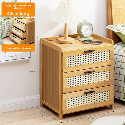Bedroom bedside table, family living room drawer style storage cabinet, snack storage cabinet, storage box, sofa side table