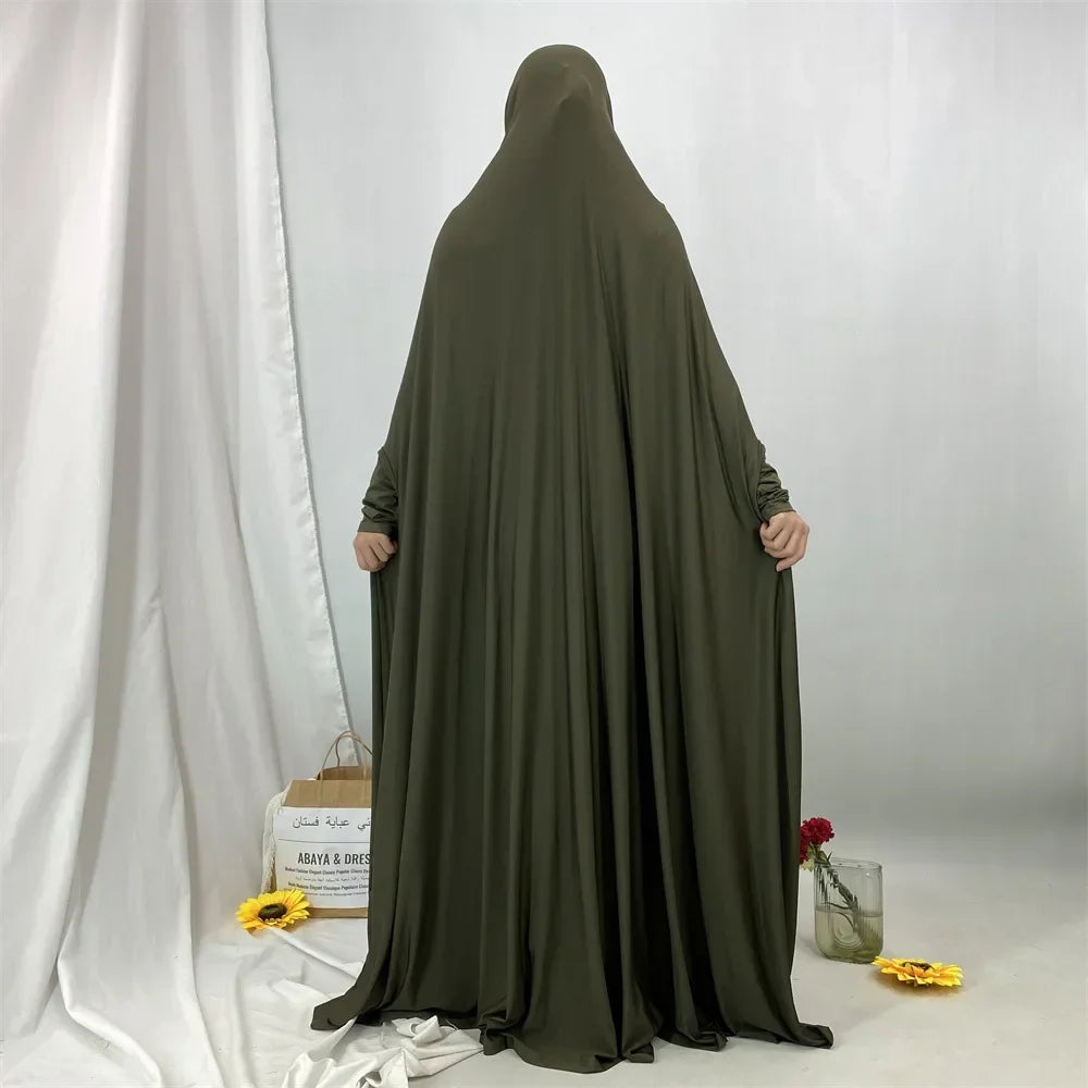 Islam Djellaba Women Hooded Dress Eid Ramadan Muslim Prayer Garment Clothes Arabic Robe Abaya Kaftan Burqa Caftan Dubai Abayas