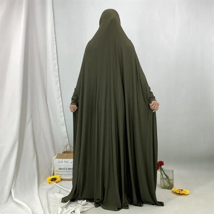 Islam Djellaba Women Hooded Dress Eid Ramadan Muslim Prayer Garment Clothes Arabic Robe Abaya Kaftan Burqa Caftan Dubai Abayas