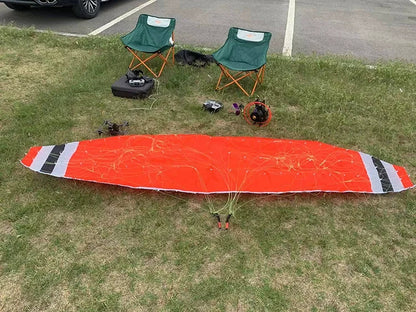 1PCS 2.3meters 2.7meters Wingspan Paraglider Head Aerobatics Paramotor Canopy for Outdoor Remote Control Paragliding Flying