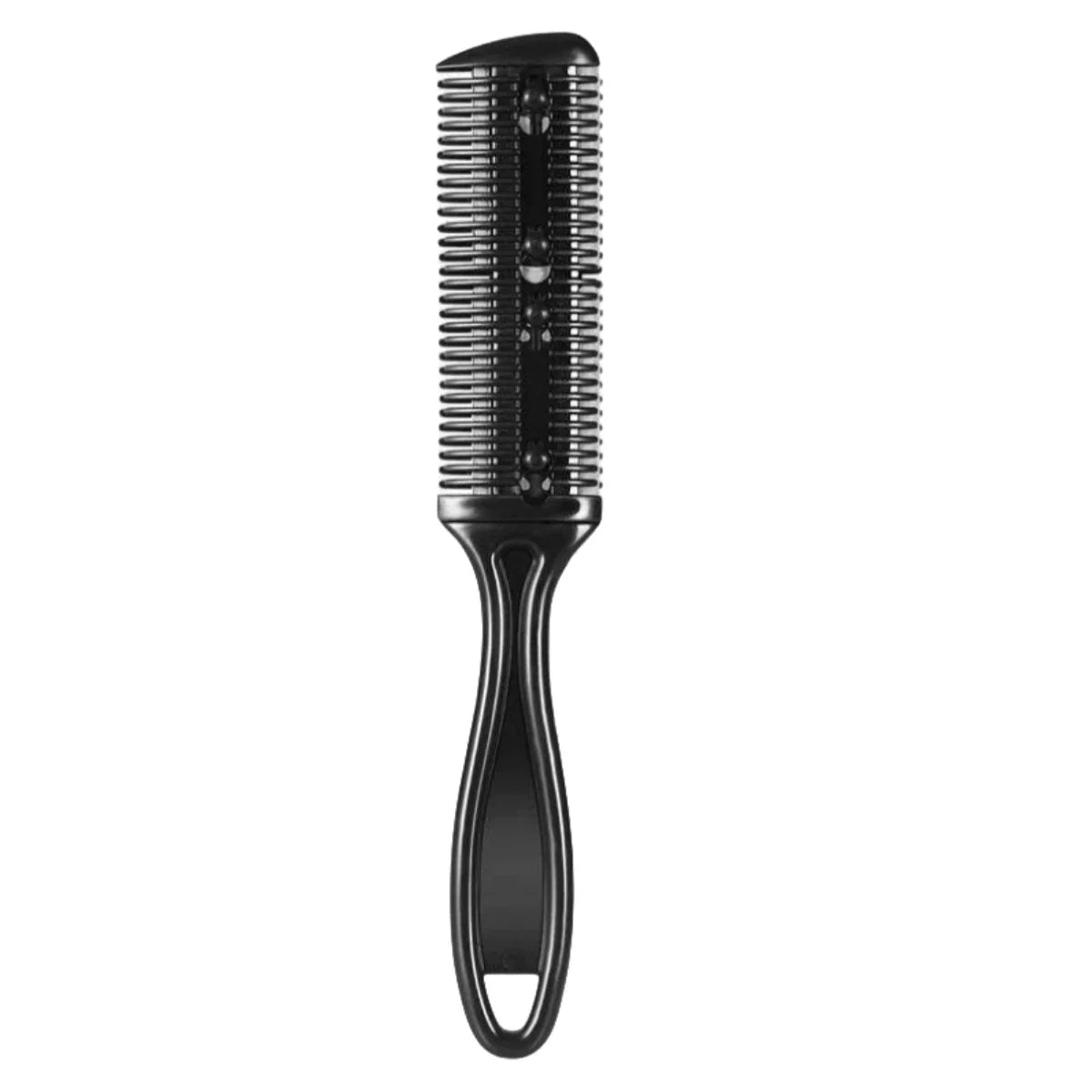Hair Cutting Comb Hair Brushes With Razor Blades Hair Trimmer Cutting Thinning Tool Professional Styling Barber Cutter Accessory