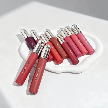 Rare Beauty Blush Lip Gloss Brightens The Complexion Is Silky And Beautiful And Enhances Contours Girl Women Makeup With Box