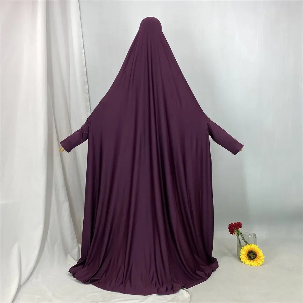 Islam Djellaba Women Hooded Dress Eid Ramadan Muslim Prayer Garment Clothes Arabic Robe Abaya Kaftan Burqa Caftan Dubai Abayas