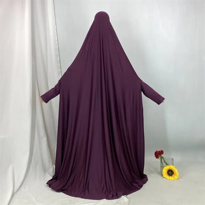 Islam Djellaba Women Hooded Dress Eid Ramadan Muslim Prayer Garment Clothes Arabic Robe Abaya Kaftan Burqa Caftan Dubai Abayas