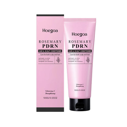 HOEGOA Rosemary Shampoo Conditioner Cleans Scalp Refreshing Oil Controlling Thickening Volumizing Hair Repairs Dry Hair Care Kit