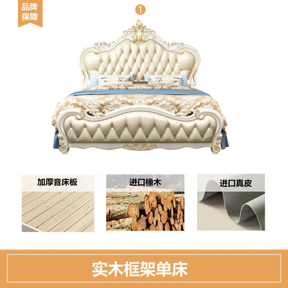 Girls Luxury Bed Bedroom Beauty Designer Unique Salon Postmodern Bed Simple Designer Princess Camas De Casal Trendy Furniture