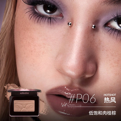 Kaleidos Blush-Shape,Contour&Highlight Face With Matte Shimmery Color for Cheek and Eye Shadow Facial Makeup Plate