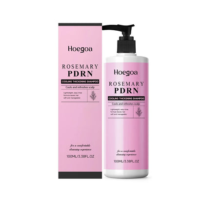HOEGOA Rosemary Shampoo Conditioner Cleans Scalp Refreshing Oil Controlling Thickening Volumizing Hair Repairs Dry Hair Care Kit