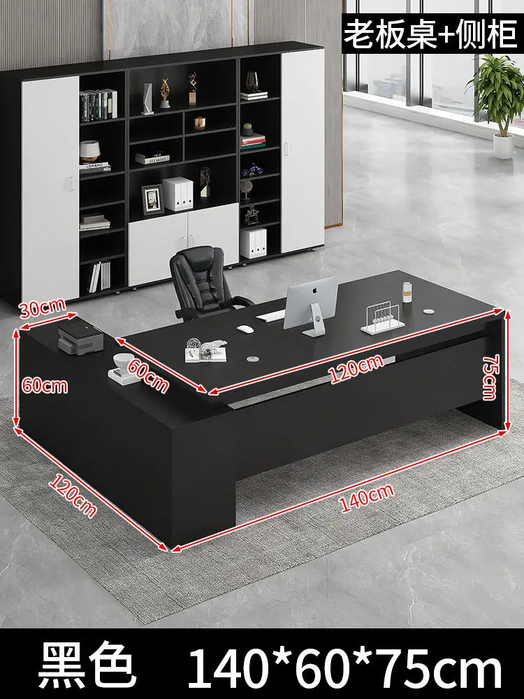Standing Aesthetic Office Desk Design Large Organizers Modern Fashion Office Desk Interior Mesas Escritorio Room Furnitures