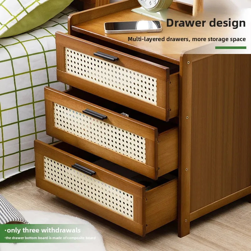 Bedroom bedside table, family living room drawer style storage cabinet, snack storage cabinet, storage box, sofa side table