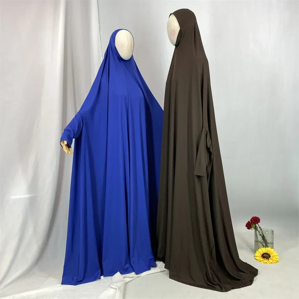 Islam Djellaba Women Hooded Dress Eid Ramadan Muslim Prayer Garment Clothes Arabic Robe Abaya Kaftan Burqa Caftan Dubai Abayas