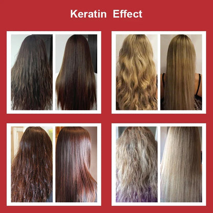 PURC Smoothing Shampoo Conditioner Professional Keratin Hair Treatment Nourishes Dry Repair Damaged Moisturizing Hair Care
