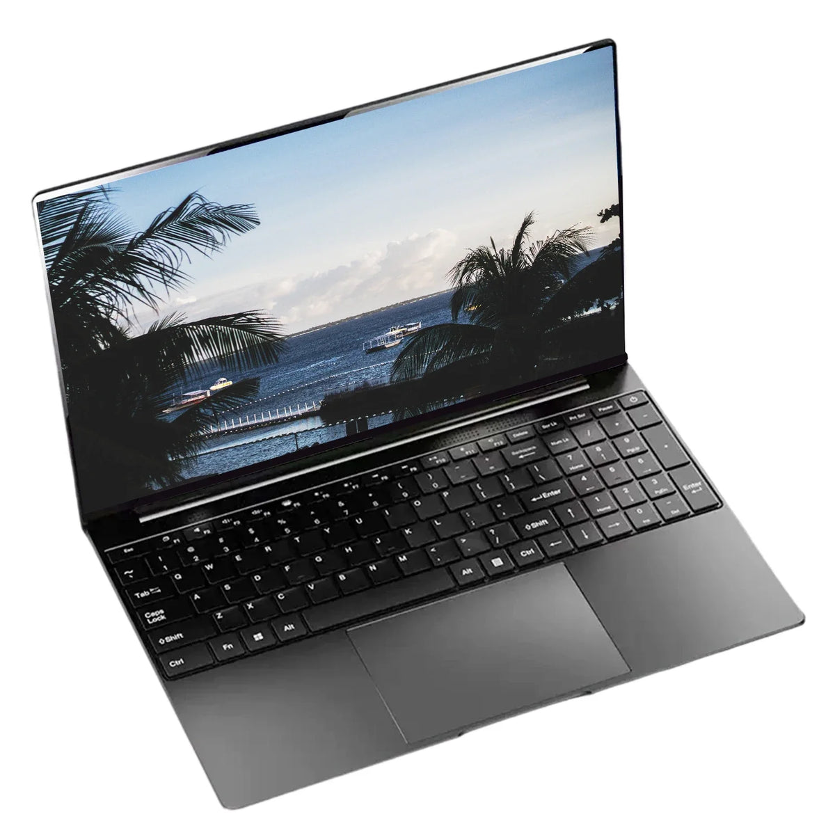 New 15.6" Inch Laptop Windows 11 Pro N5095 1920x1080 Gaming PC 32GB+2048GB Backlit Keyboard Portable Office Entertainment Laptop