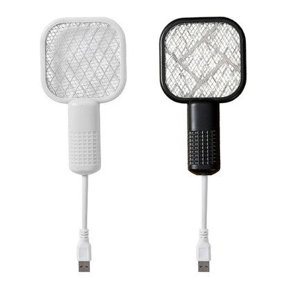 Electric Mosquito Swatter UV Light Bug Zapper Rechargeable Fly Killer Insect Racket Portable Outdoor Pest Control For Camping