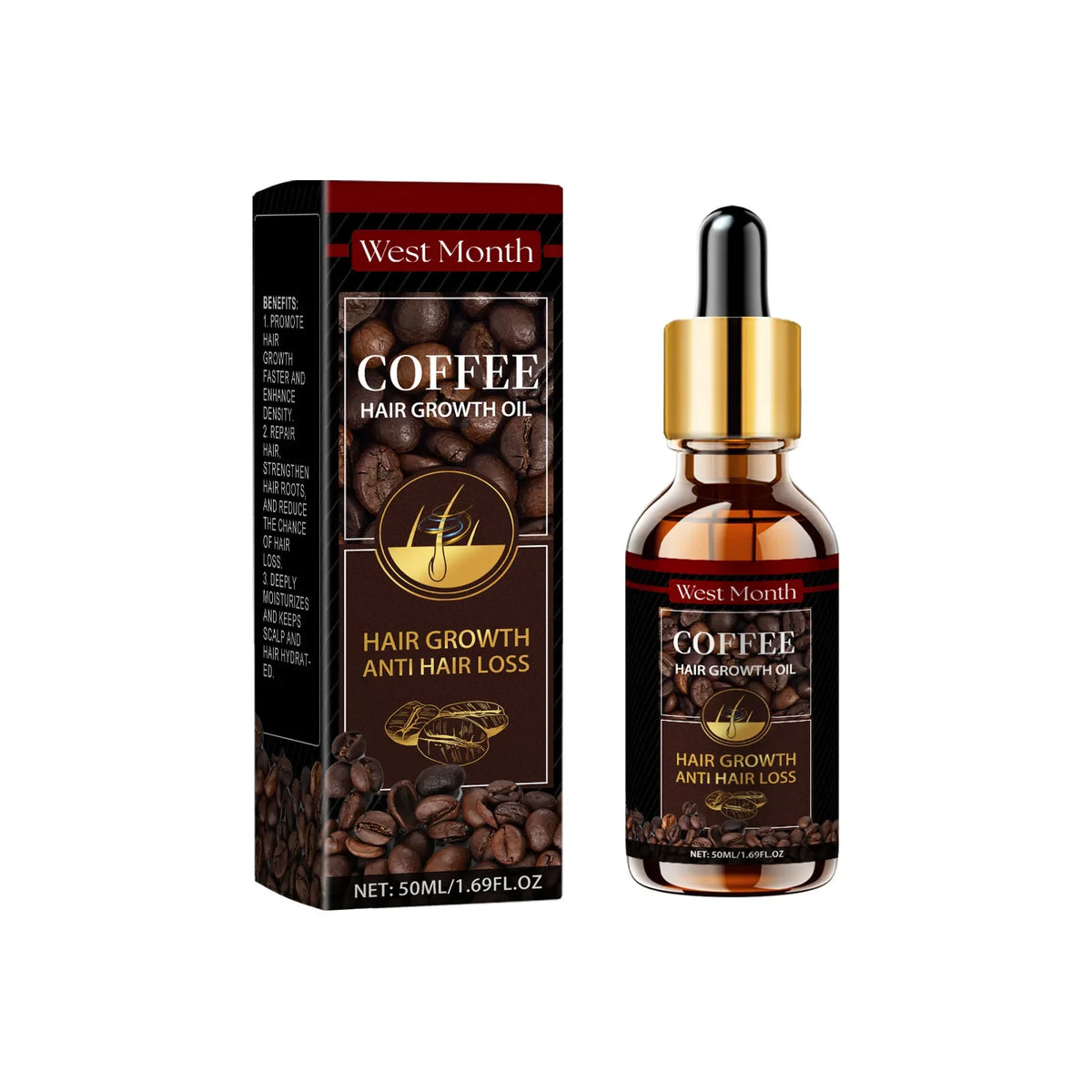 Hair Care Essential Oils Moisturize and Repair Dry and Frizzy Hair, Leaving It Shiny, Smooth, and Nourishing The Scalp