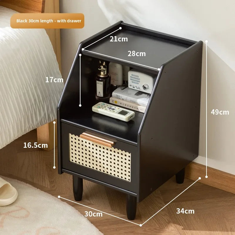 Bedroom bedside table, family living room drawer style storage cabinet, snack storage cabinet, storage box, sofa side table