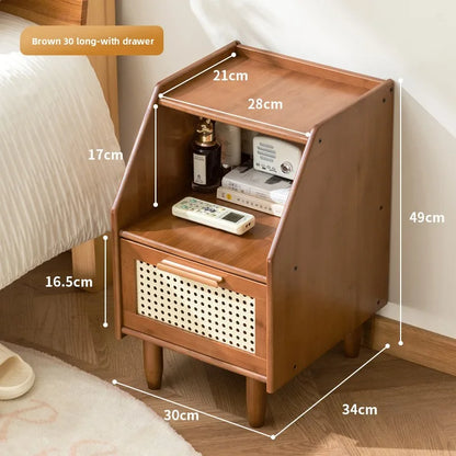 Bedroom bedside table, family living room drawer style storage cabinet, snack storage cabinet, storage box, sofa side table