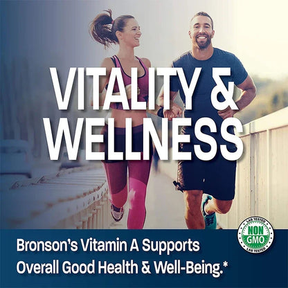 Vitamin A Capsules - Maintain Vision and Eye Health, Boost Skin and Immune System Function, Brighten Eyes, and Enhance Clarity