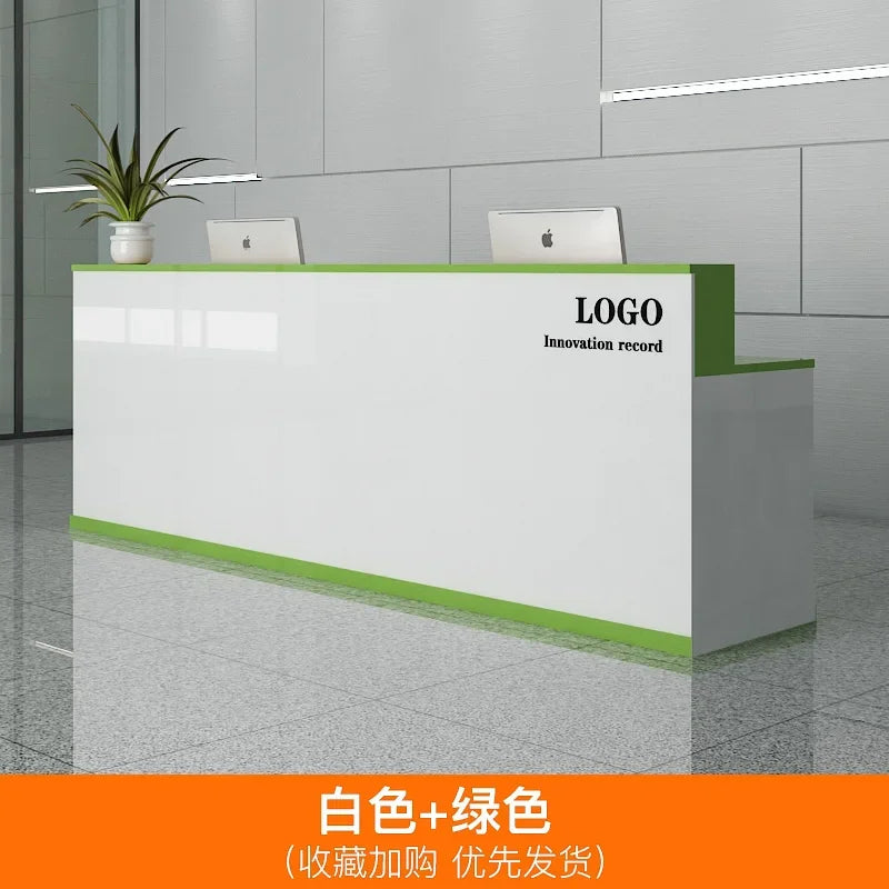 Office Design Reception Desks BeautyModern Checkout Counter Reception Desks Luxury Salon Mostrador Negocio Commercial Furniture
