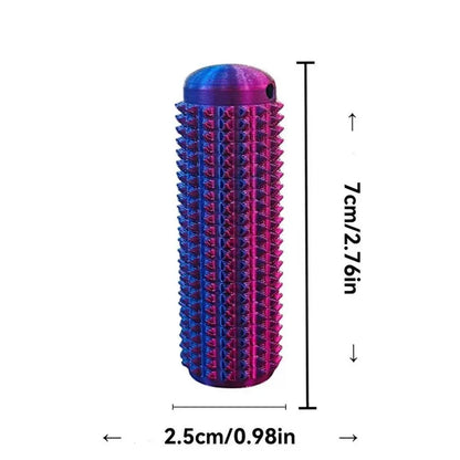 Tactile Sensory Keychain | BPA-Free Fidget Anxiety Relief Toy with Spiky Grip, Portable Office Desk Stress Relief Tool