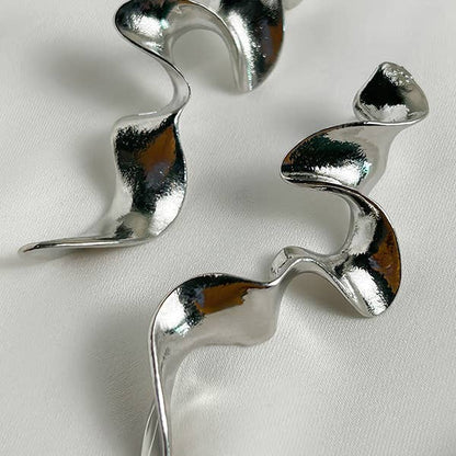 Wholesale Geometric Solid Color Drop Earrings