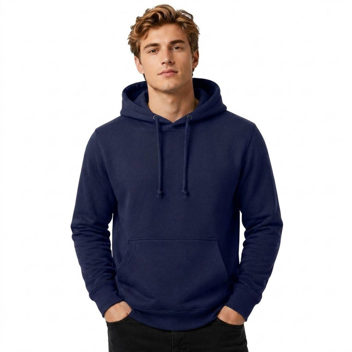 Wholesale Men's Plain Hoodie | Casual Hoodie Jumper | Regular Fit