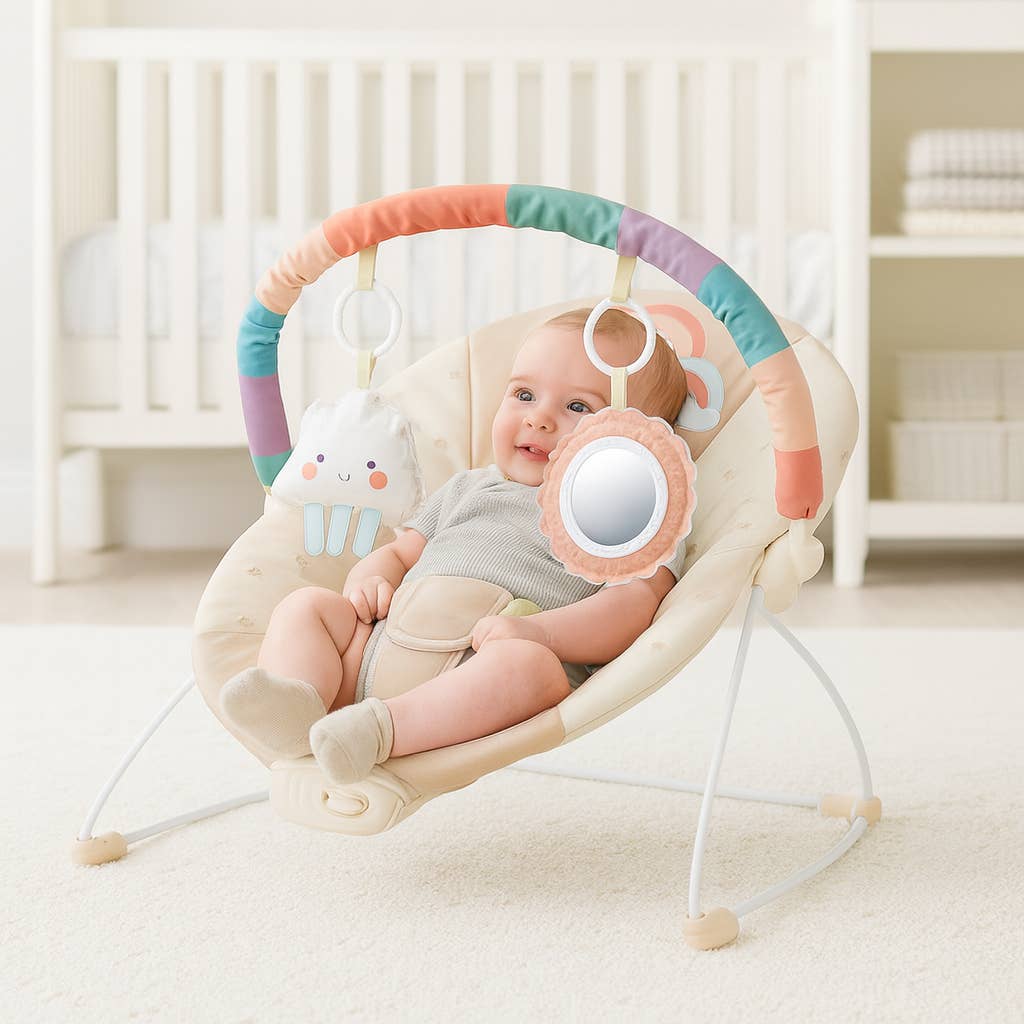 Wholesale Jumini Baby Bouncer Chair with Vibration & Music - Safety Tested for 0m+